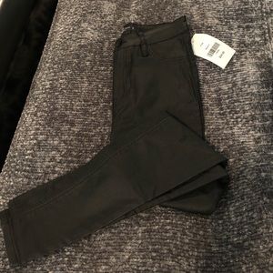 Women’s Size 5 Faux Leather Jeans